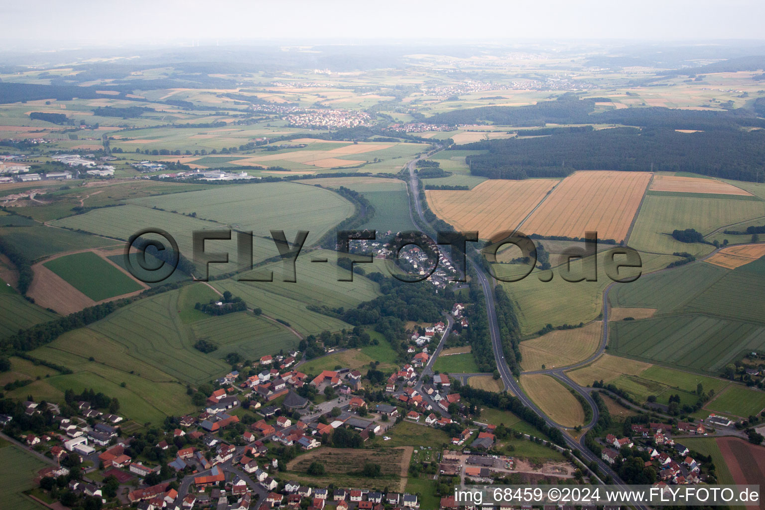 Fulda Maberzell im Bundesland Hessen, Deutschland