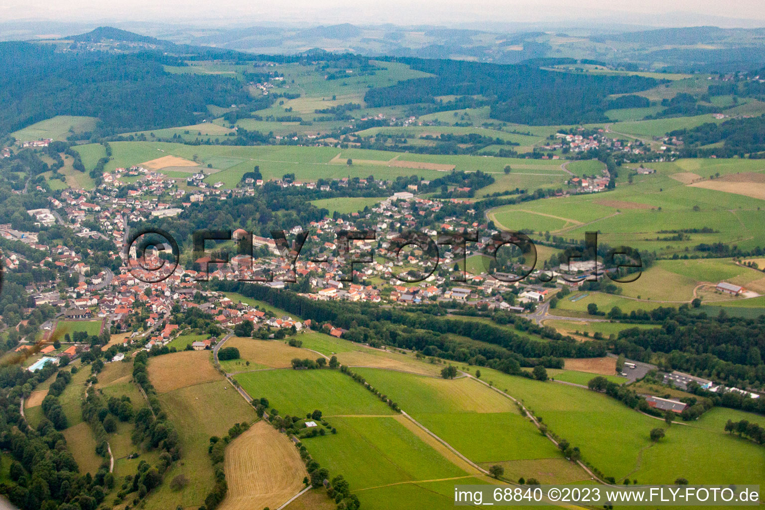 Gersfeld (Rhön) im Bundesland Hessen, Deutschland
