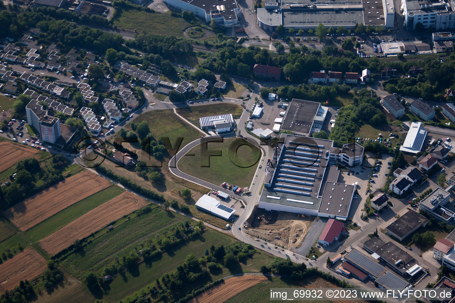 Birkenfeld im Bundesland Baden-Württemberg, Deutschland von einer Drohne aus