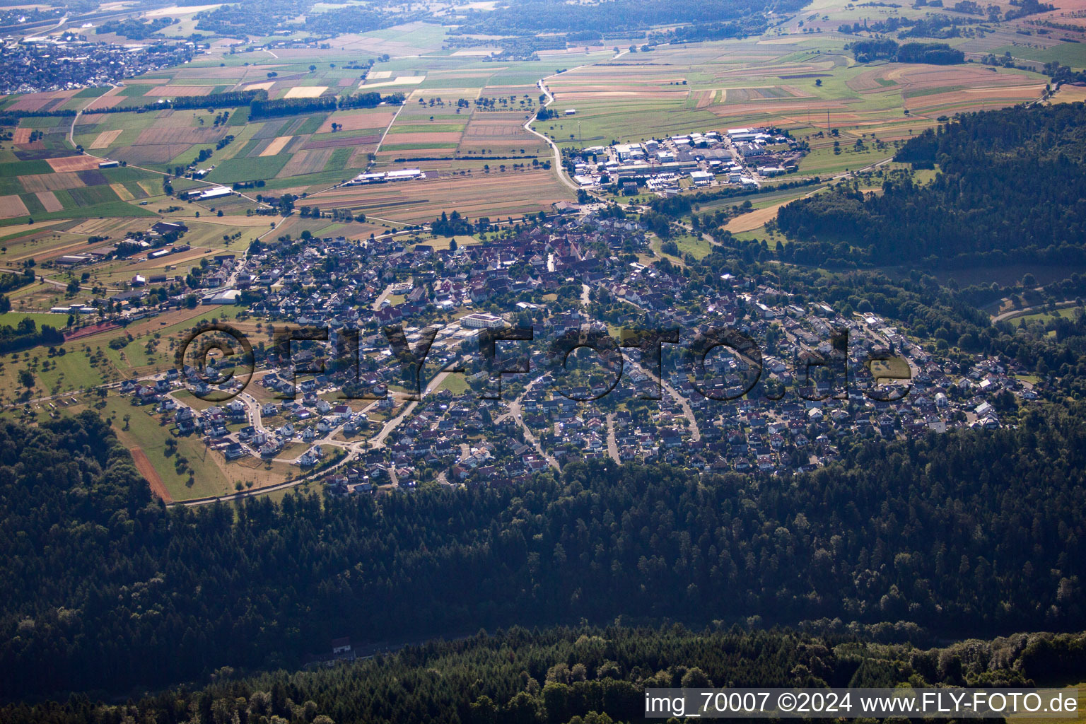 Tiefenbronn im Bundesland Baden-Württemberg, Deutschland