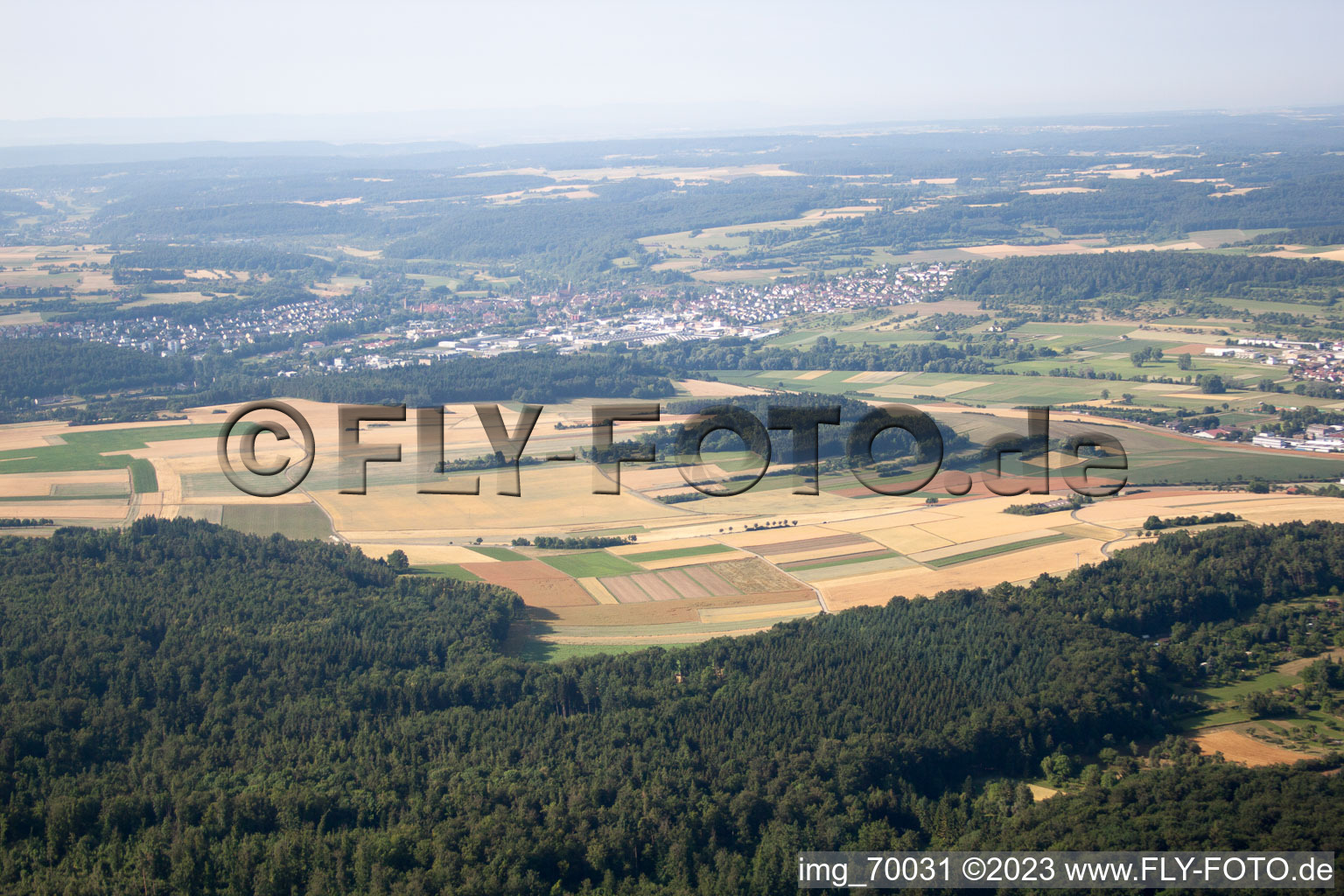 Luftbild von Weil der Stadt im Bundesland Baden-Württemberg, Deutschland