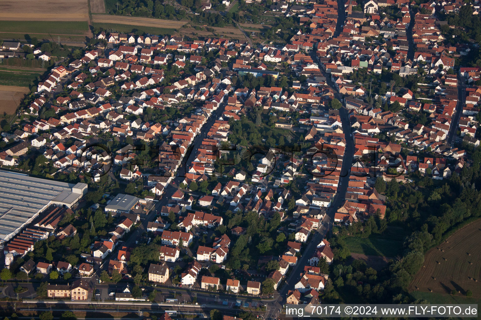 Gustav-Ullrich-Straße in Bellheim im Bundesland Rheinland-Pfalz, Deutschland