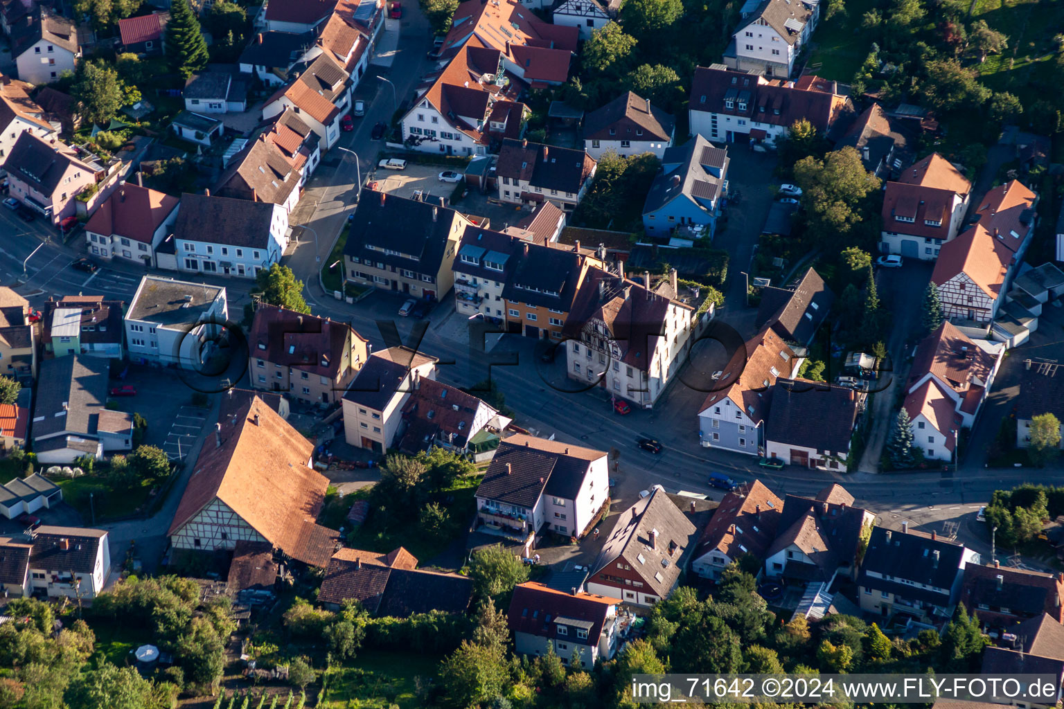 Ortsteil Wollmatingen in Konstanz im Bundesland Baden-Württemberg, Deutschland aus der Luft betrachtet