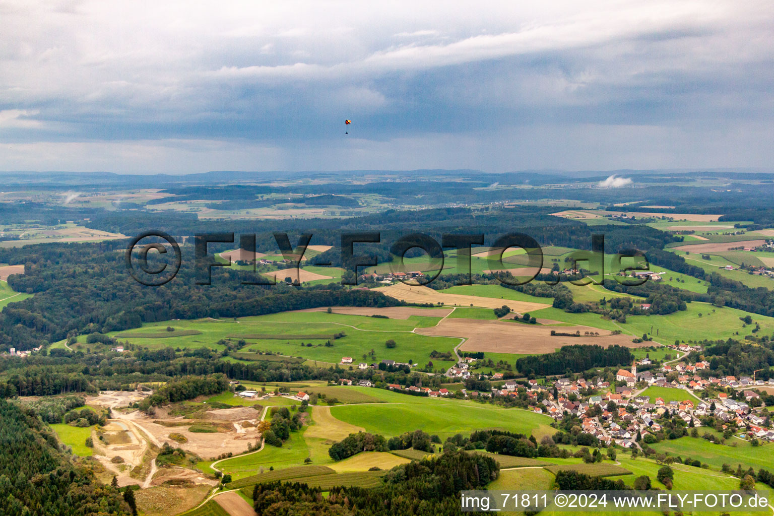 Stockach, Burgtal im Ortsteil Hoppetenzell im Bundesland Baden-Württemberg, Deutschland