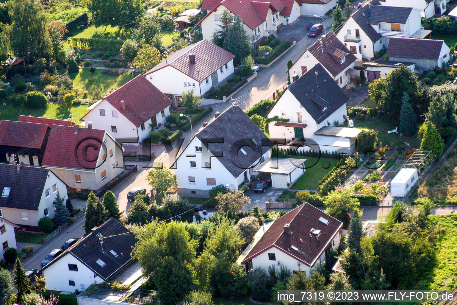 Luftbild von Barbelroth, Mühlstr im Bundesland Rheinland-Pfalz, Deutschland