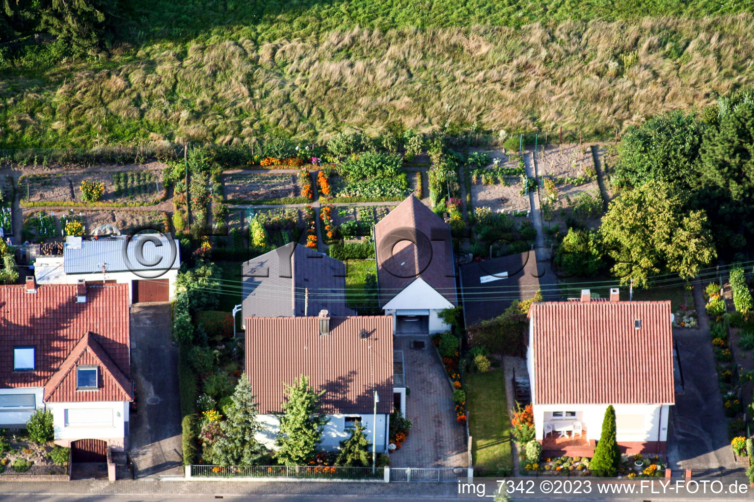 Drohnenbild von Barbelroth, Mühlstr im Bundesland Rheinland-Pfalz, Deutschland