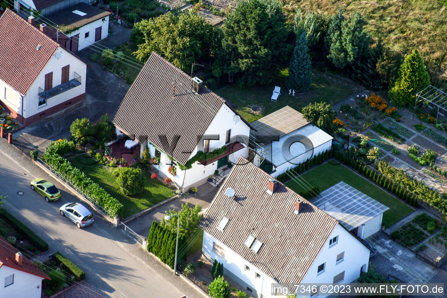 Barbelroth, Mühlstr im Bundesland Rheinland-Pfalz, Deutschland von einer Drohne aus