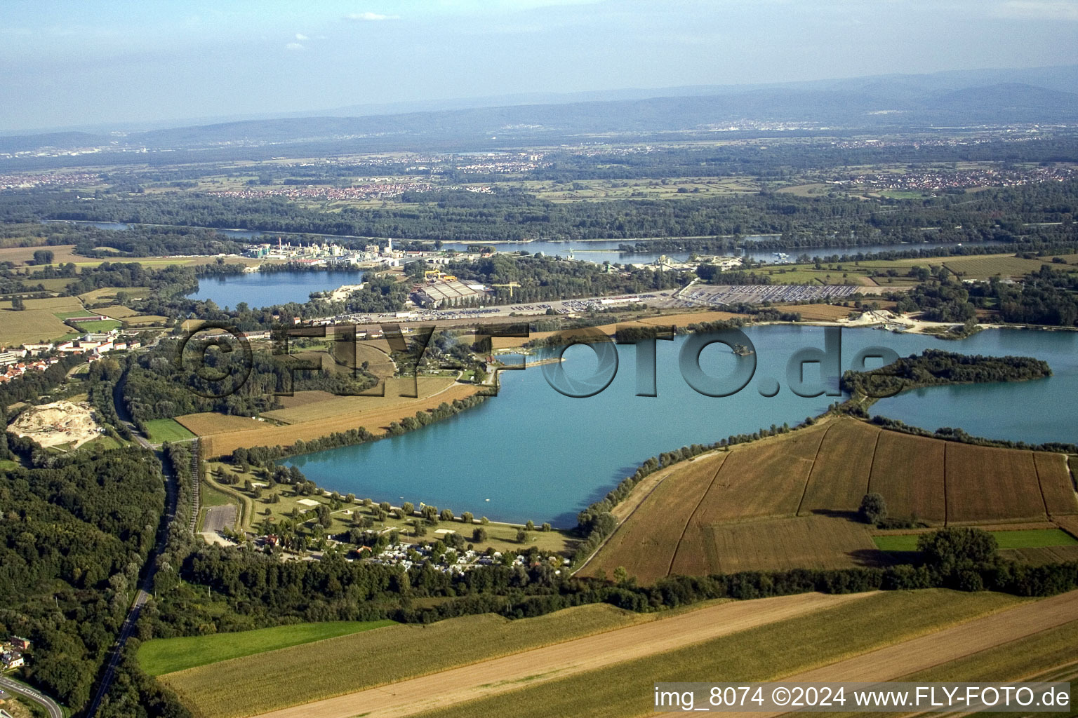 Lauterbourg Strandbad, Campingplatz im Bundesland Bas-Rhin, Frankreich