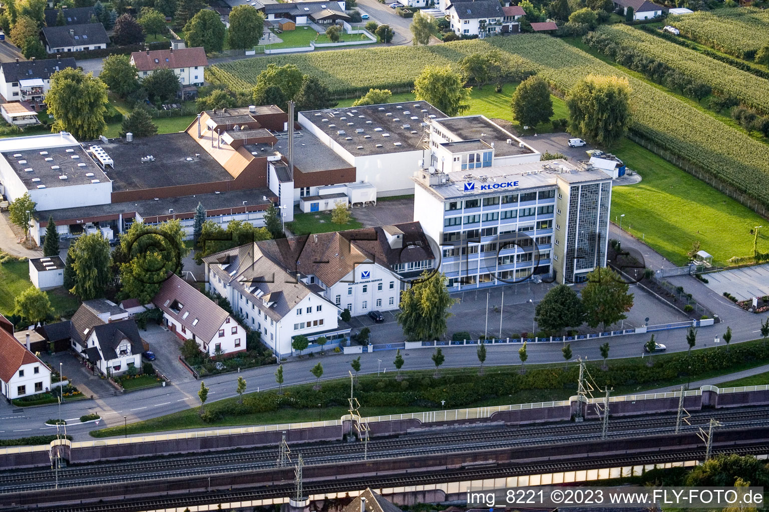 Klocke Pharma im Ortsteil Urloffen in Appenweier im Bundesland Baden-Württemberg, Deutschland