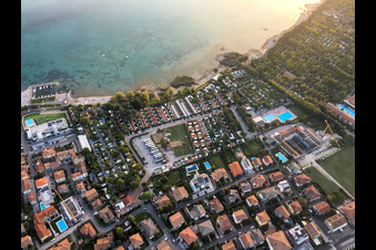 Spiaggia Bergamini in Peschiera del Garda im Bundesland Verona, Italien