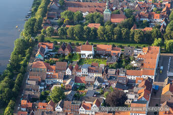 Westermarkstr in Friedrichstadt im Bundesland Schleswig-Holstein, Deutschland