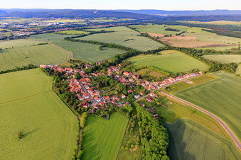 Dorfstr im Ortsteil Petriroda in Georgenthal im Bundesland Thüringen, Deutschland