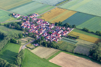Ortsteil Hausen in Nessetal im Bundesland Thüringen, Deutschland