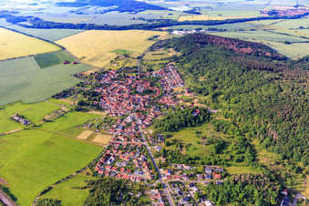 Seebergen von Nordwesten in Drei Gleichen im Bundesland Thüringen, Deutschland