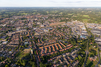 Drohnenaufname von Winterswijk im Bundesland Gelderland, Niederlande