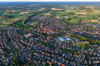 Ramsdorf von Norden in Velen im Bundesland Nordrhein-Westfalen, Deutschland