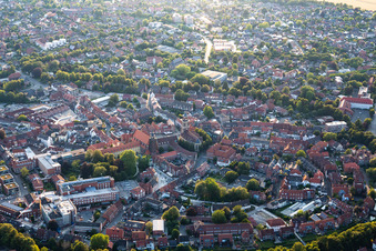 Innenstadt in Coesfeld im Bundesland Nordrhein-Westfalen, Deutschland