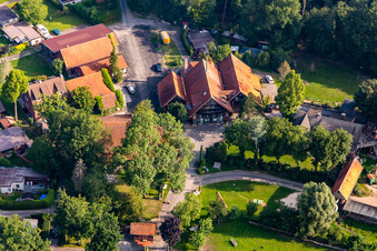 Luftbild von Erholungsgebiet Waldvelen, Familie ven der Buss in Velen im Bundesland Nordrhein-Westfalen, Deutschland