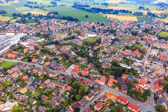 Ortsteil Dorfheide Dorstener Straße in Reken im Bundesland Nordrhein-Westfalen, Deutschland