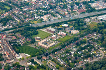 Finanzamt Gelsenkirchen im Ortsteil Erle im Bundesland Nordrhein-Westfalen, Deutschland