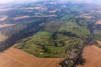 Luftbild von Golfclub Hahn-Düsseltal 1994 eV im Ortsteil Gruiten in Haan im Bundesland Nordrhein-Westfalen, Deutschland