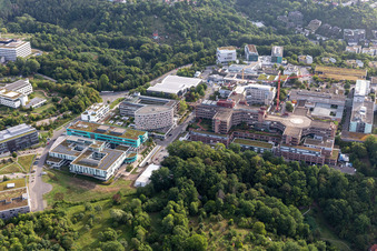 Clinic grounds of the university clinic and campus of the university in Tübingen in the state Baden-Wuerttemberg, Germany im Bundesland Baden-Württemberg, Deutschland