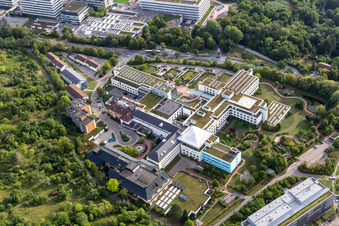 Klinikgelände des Krankenhauses " BG Klinik Tübingen " in Tübingen im Bundesland Baden-Württemberg, Deutschland