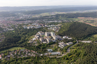 Luftaufnahme von BG Klinik, Universität und Universitätsklinikum Tübingen im Bundesland Baden-Württemberg, Deutschland