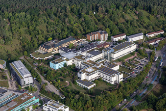 Luftbild von Klinikgelände des Krankenhauses " BG Klinik Tübingen " in Tübingen im Bundesland Baden-Württemberg, Deutschland