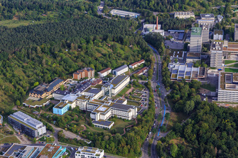 Schrägluftbild von BG Unfallklinik Tübingen im Bundesland Baden-Württemberg, Deutschland