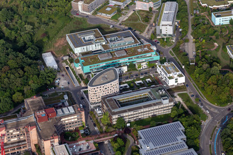 Luftaufnahme von Universitätsklinikum Tübingen im Bundesland Baden-Württemberg, Deutschland
