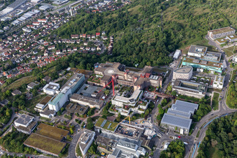 Universitätsklinikum Tübingen im Bundesland Baden-Württemberg, Deutschland von oben gesehen