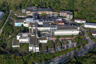 BG Unfallklinik Tübingen im Bundesland Baden-Württemberg, Deutschland vom Flugzeug aus