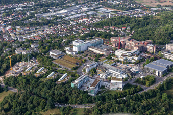 Universitätsklinikum Tübingen im Bundesland Baden-Württemberg, Deutschland aus der Vogelperspektive