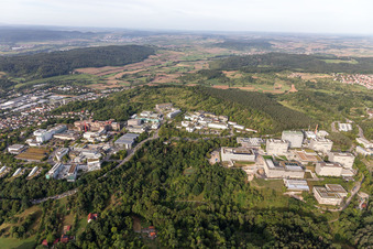 BG Klinik, Universität und Universitätsklinikum Tübingen im Bundesland Baden-Württemberg, Deutschland vom Flugzeug aus