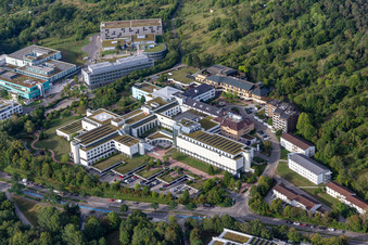 BG Unfallklinik Tübingen im Bundesland Baden-Württemberg, Deutschland aus der Luft betrachtet