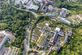 BG Unfallklinik Tübingen im Bundesland Baden-Württemberg, Deutschland von der Drohne aus gesehen