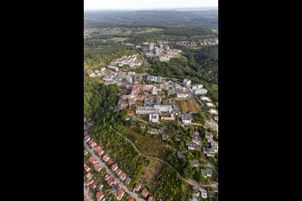 BG Klinik, Universität und Universitätsklinikum Tübingen im Bundesland Baden-Württemberg, Deutschland aus der Drohnenperspektive