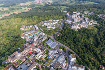 BG Klinik, Universität und Universitätsklinikum Tübingen im Bundesland Baden-Württemberg, Deutschland von einer Drohne aus