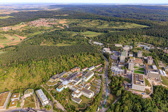 Schrägluftbild von BG Unfallklinik Tübingen im Bundesland Baden-Württemberg, Deutschland