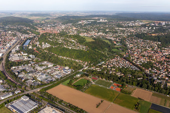 Luftbild von Österberg in Tübingen im Bundesland Baden-Württemberg, Deutschland