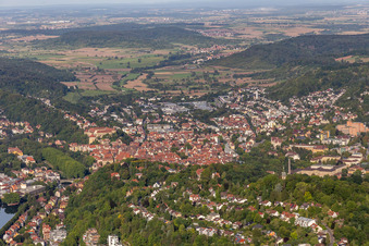 Altstadt im Ortsteil Universität in Tübingen im Bundesland Baden-Württemberg, Deutschland