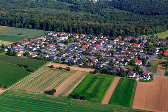 Wankheim von Süden in Kusterdingen im Bundesland Baden-Württemberg, Deutschland
