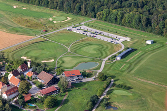 Luftbild von Golfclub Schloss Kressbach im Ortsteil Kreßbach in Tübingen im Bundesland Baden-Württemberg, Deutschland