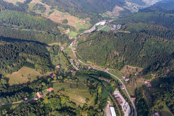 Kurcamping Traiermühle im Ortsteil Löcherberg in Oppenau im Bundesland Baden-Württemberg, Deutschland