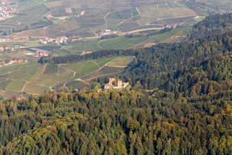 Ruine Schauenburg in Oberkirch im Bundesland Baden-Württemberg, Deutschland