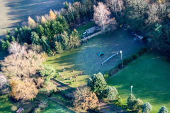 Hundesportplatz in Kandel im Bundesland Rheinland-Pfalz, Deutschland