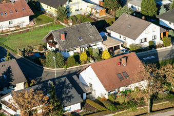 Luftbild von Raiffeisenring in Hatzenbühl im Bundesland Rheinland-Pfalz, Deutschland