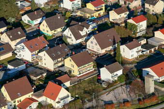 Mozartstr in Hatzenbühl im Bundesland Rheinland-Pfalz, Deutschland