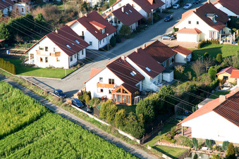 Luftbild von Fidelisstr in Rheinzabern im Bundesland Rheinland-Pfalz, Deutschland